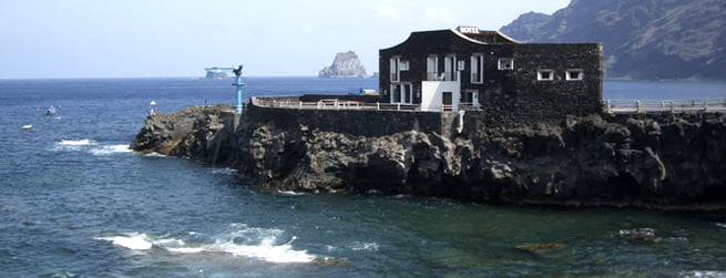 Hotel Punta grande en la isla del Hierro